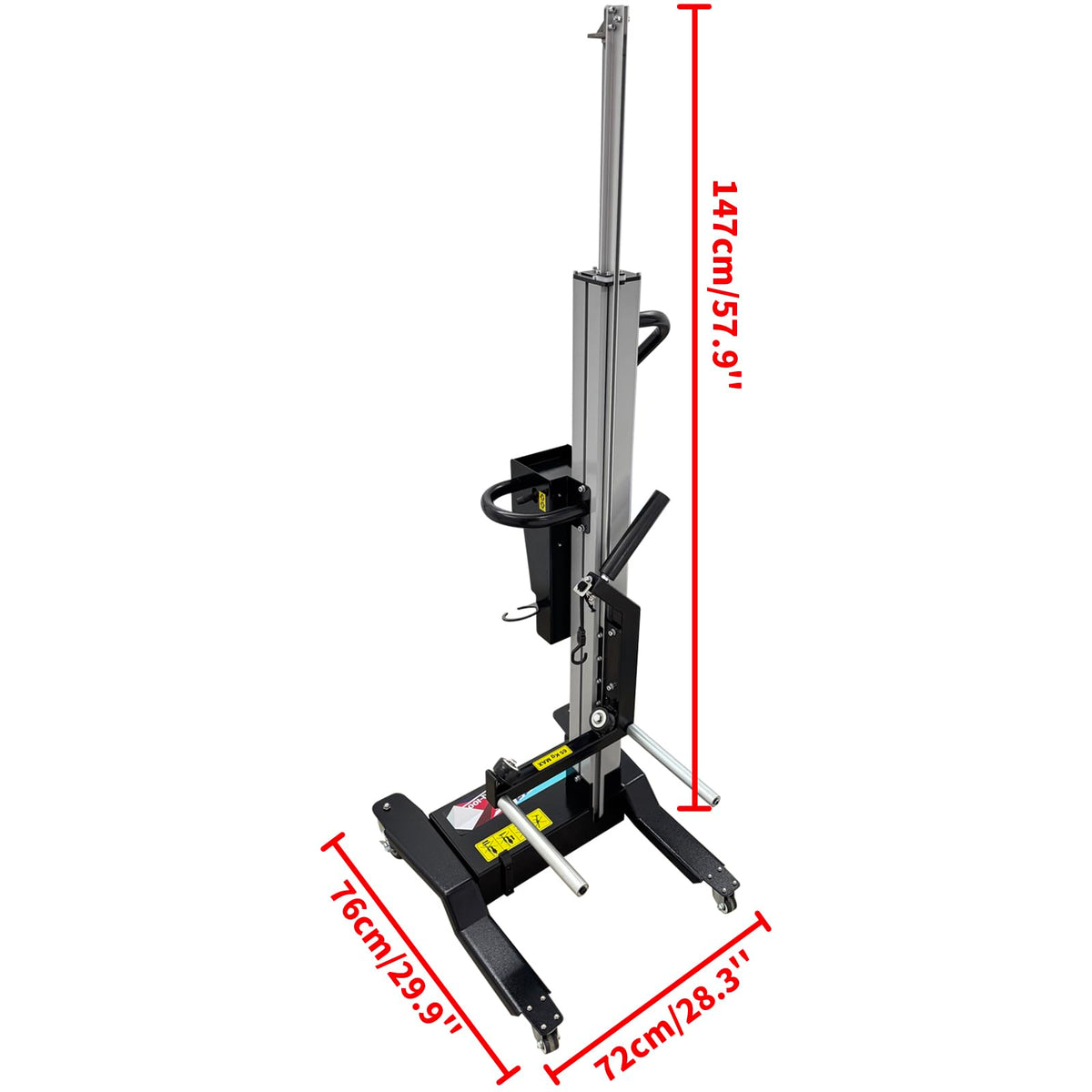 Pneumatic Wheel Lifter 143LB 3.9ft