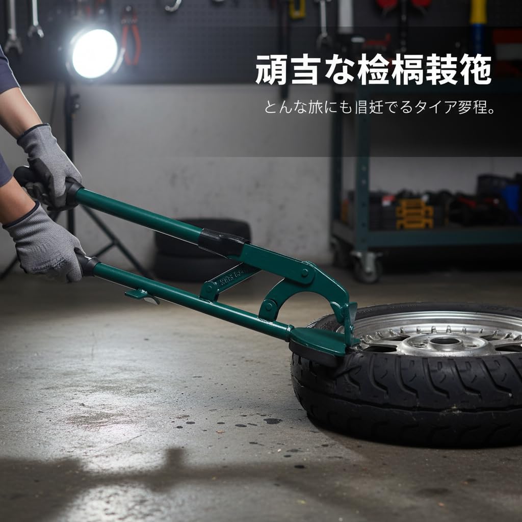 Manual Bead Breaker Tool for Motorcycle and Tires, for Workshops - for