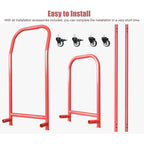 Push-Pull Tyre Storage Holder/Tire Display Rack, Car Tyre Organizer Shelf for Garage/Warehouse Workshop, Heavy Duty Wheel Holder Space for 4-5 Tyres