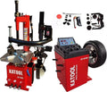 KATOOL Professional 28" Turn Table Tire Changer Machine Combo with Bead Blaster Wheel Balancer Machine Tire Machine Wheel Changers