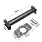 Wheel Bearing Puller Tool for Front Rear Axle with 300 Ml Dark Adapter and 65 Mm Silver Sleeve Suitable for Auto Repair Shop SUV Maintenance