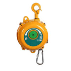 Spring Balancer, Iron Hanging Balancer,1.5m Length Tool Balancer with,Adjustable Balancer Retractor Hanging Holding,Equipment in Yellow(3-5 kg)
