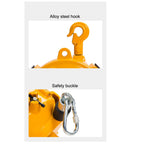 Telescoping Tool Balancer with 1.9m Wire Rope & Hook, Adjustable for Assembly Lines, Automotive Molds & Fixtures, Supports 3-5kg Load, Ideal for Workstations