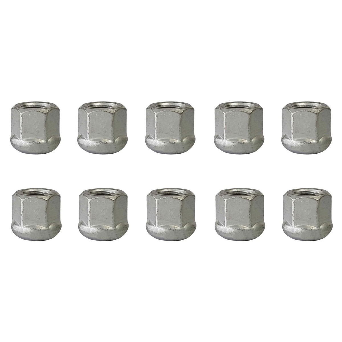 10 x Wheel Nuts M16 x 1.5 Ball Collar R16 25 mm Spanner Width 24 mm Compatible with Ford Transit I 66 RWD Transit I 71 RWD Transit II