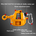 Retractable Spring Balancer 1.5M Wire Rope & Hook - Heavy Duty Tool Balancer for Workshop & Automotive Use (15-22kg Capacity) - Durable & Reliable
