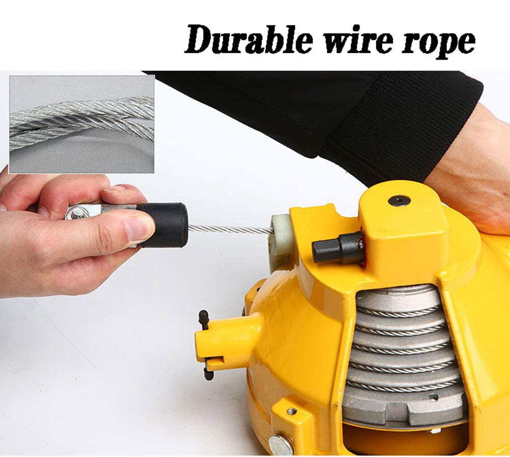 Spring Balancer Tool,Spring Balancer Retractable Tool Hanging Holder with Snap Hook for Pneumatic Tools,Multifunctional Auxiliary Tools(9 to 15kg