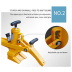 Hydraulic Tire Bead Breaker, 10000Psi Air Operated with Hose and Foot Pump, 2.3L Reservoir, Heavy Duty Kit for Truck, Tractor, Lawn Mower Maintenance