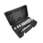 10pcs Axle Bushing Bearing Race Seal Install Driver Set Wheel Bearings 9 Discs & Drive Aluminium Auto Car Tool
