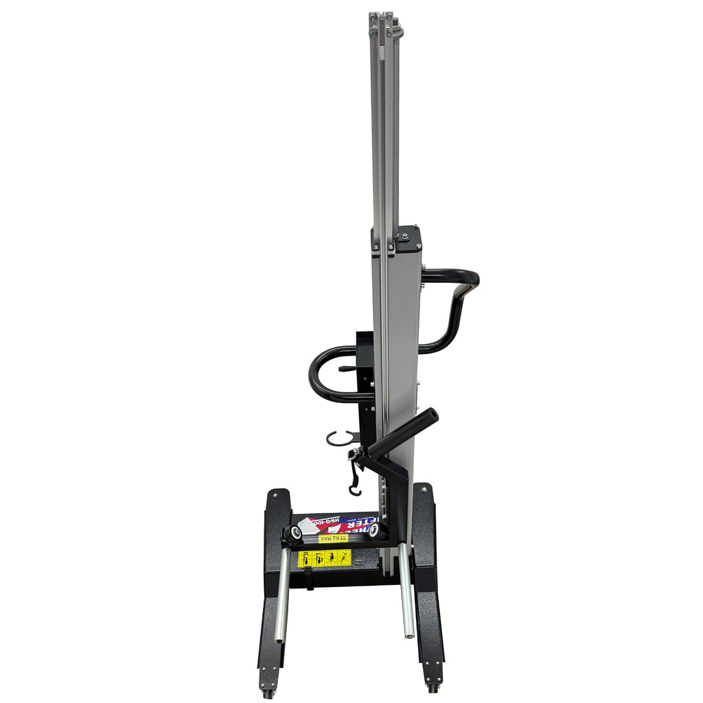 INTSUPERMAI Pneumatic Tire Wheel Lifter Dolly, 143.3LB Max Load Capacity, 3.9ft Lifting Height, Compressed Air Operated Tire Mounting Dismounting Hoist for Auto Repair Garage Tire Service Station