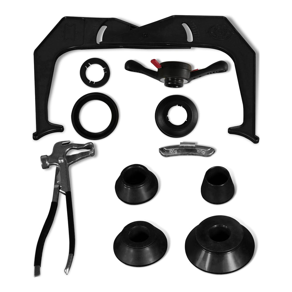MechMaxx High Performance 28" Rim Tilt Back Tire Changer Wheel Balancer Combo, Model TC9682+WB855 (200034)