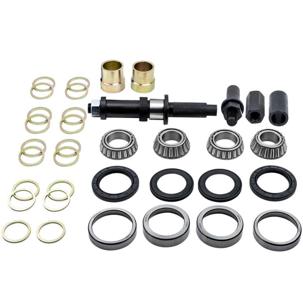 Rear Wheel Bearings and Installation Tool Kit Compatible with 1963 1964-1982 Corvette Models Includes Spindle Knock Out Tool