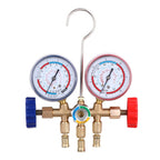 Refrigerant Manifold Gauge Air Condition Refrigeration Set Air Conditioning Tools with Hose and Hook