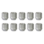 TRACER 10x Open Wheel Nuts M12 x 1.5 Taper Collar 60° 22 mm | Spanner Width 17 mm Compatible with Maruti 800 SD3 Baleno SY4 Swift RS4 800 SD30 Alto
