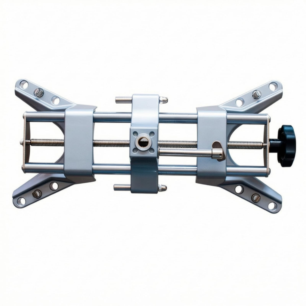 Wheel Alignment Fixture Adjustable Clamp Tool Bracket Jig with Hand Knob and Threaded Mechanism Alloy Construction for Stable Positioning Suitable for, 16MM Diameter