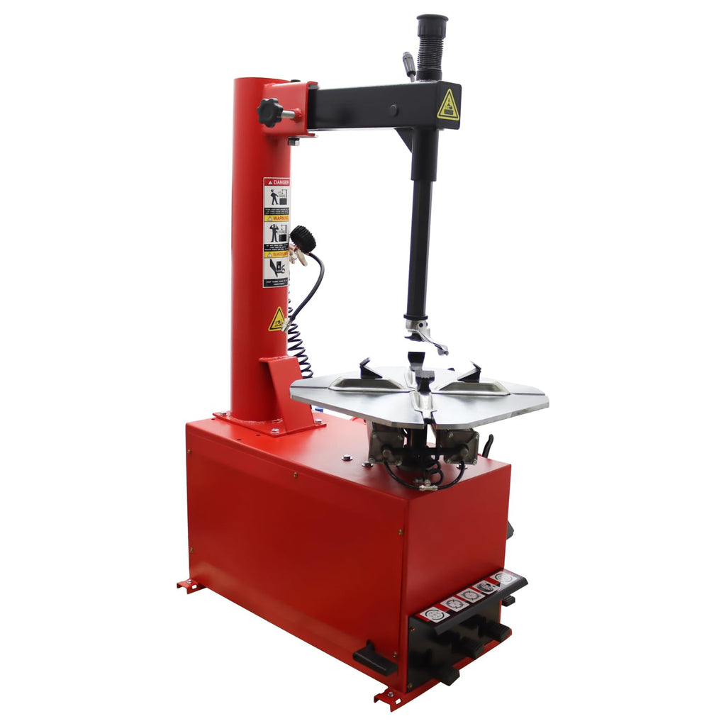 Tire Changer Machine for 3-12" Wheel Width Tire Changing Tool Heavy-Duty 24'' Tire Changer Wheel Machine for Car Repair Shops 110V 1.1KW