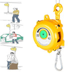 1pc Adjustable Spring Balancer Tool with 1.5m Wire Rope & Hook - Perfect for Workshop, Automotive & Assembly Line Use, Supports 30-40kg Load Capacity for Enhanced Efficiency
