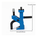 Tire Pressing Tool Compact Bead Press Tool Ergonomic Bead Pressing Clamp for Home Mechanics, Repair Shops, Blue