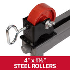 JET Pipe Roller Stand, 2500 Lb. Capacity (JT1-2403)