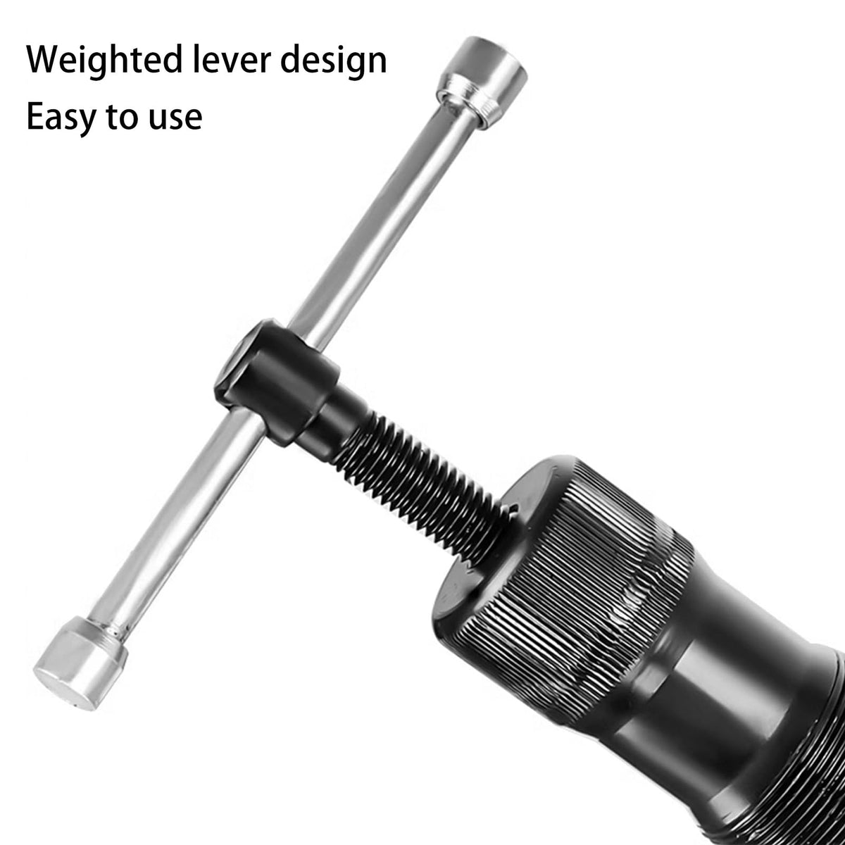 Hydraulic Wheel Hub Tool Kit, Wheel Removal Extractor & Disassembly Tool, Drive Press Shaft Puller for 4 or 5 Hole Hubs, 96-125mm Compatible