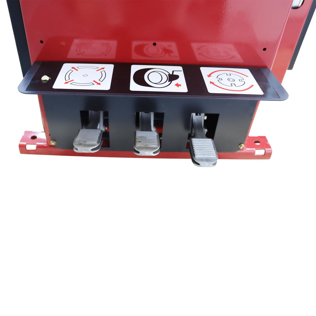 Tire Changer Machine with Auxiliary Arm Tire Changing Tool Heavy-Duty 24'' Tire Changer Wheel Machine for Car Repair Shops 110V 1.1KW