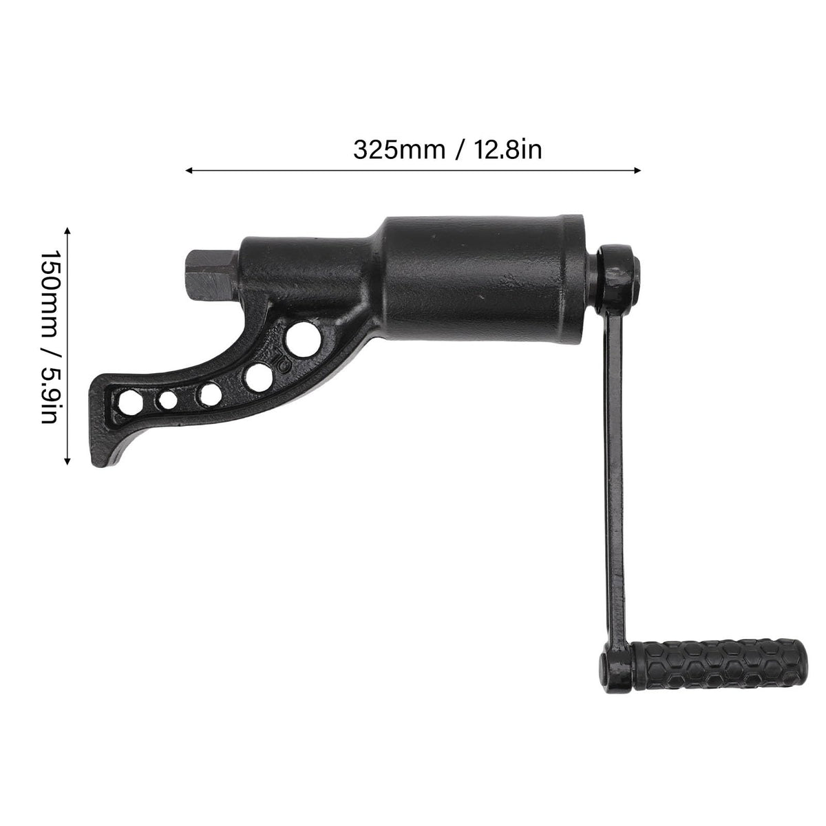 Torsion Wrench Lug Nut Removal Tool, 7 Pcs Heavy Duty Torsion Multiplier Wrench Set with 4 Sockets 1:69 4800N.m, Labor Saving Efficient for Trucks Buses RVs