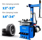 ME-T500 2.0HP Tire Changer Machine with 24”Turn Table and ME-B600 Wheel Balancer Machine Tire Repair Wheel Changers Combo Garage Equipment