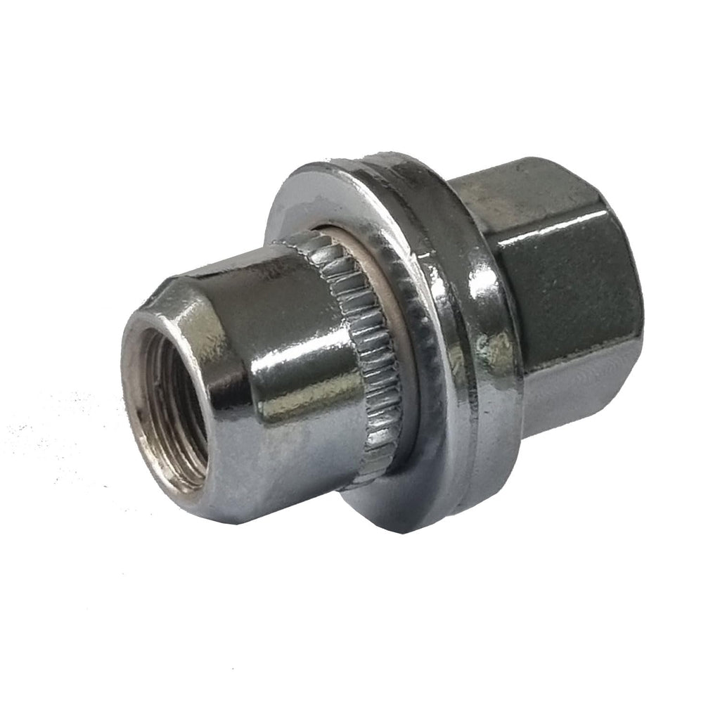 TRACER 10x Wheel Nuts M14 x 1.5 Flat Collar 34 mm | Spanner Width 22 mm Compatible with Land Rover Defender 110 4WD L663 Defender 110 Stat