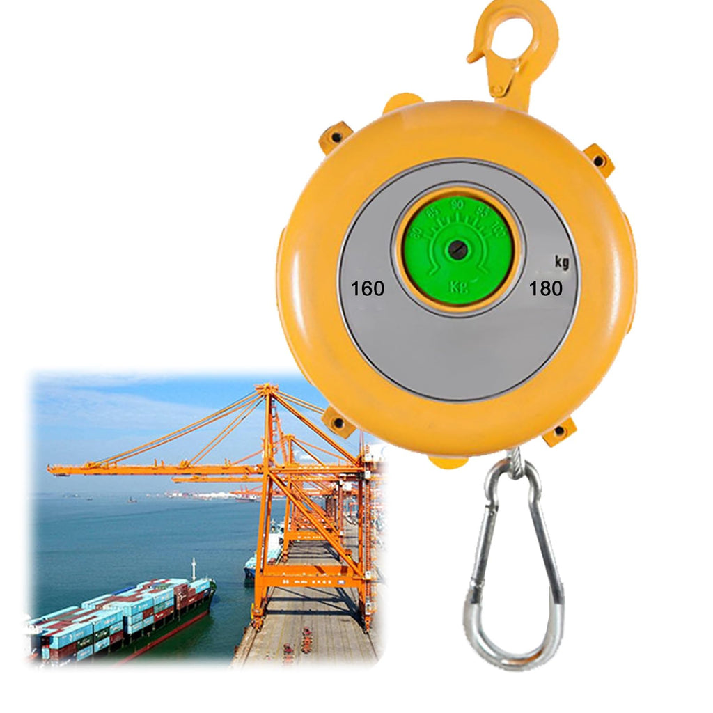 Load-Bearing Spring Balancer,Adjustable Spring Balancer Thick Steel Wire Rope Assembly Line Used for Hanging, Placing, Transporting and Dismantling Tools Etc.(22-30kg)