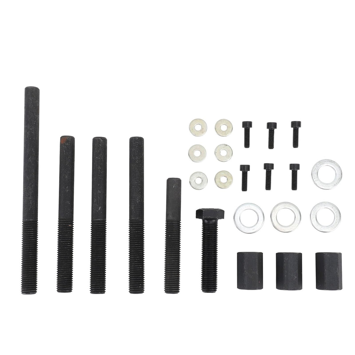 Universal Drill Press Support Plate Set, 30 Ton Heavy Duty Bearing Bushing Removal Installation Tool, Adjustable Anti - Slip Base with Positioning Plates for Wheel Hub