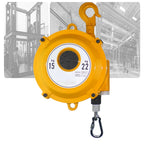 Spring Pulley Balancer, Retractable Self-Locking Spring Balancer, with 1.5 M Cable and Hook, High Strength and Load-Bearing, for Factory and Workshop.(9-15kg)