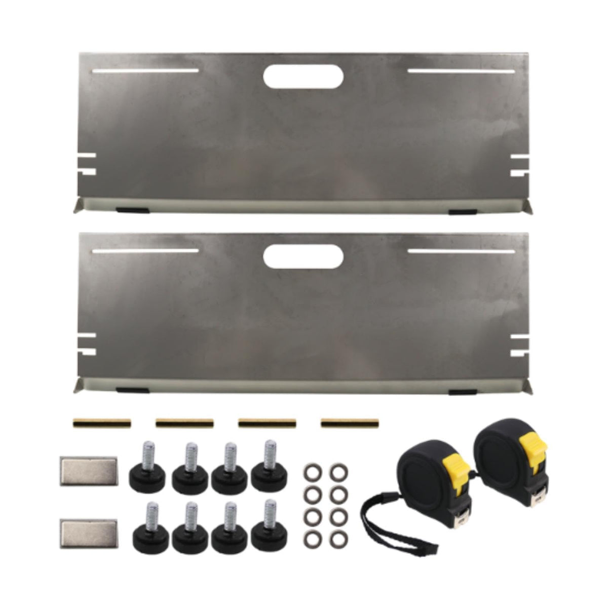 Wheel Alignment Tool Alignment Rods Toe Plate Toe Angle Measurement Tool Stainless Steel Anti Slip Design Suitable for Vehicles sedans SUVs Pickup