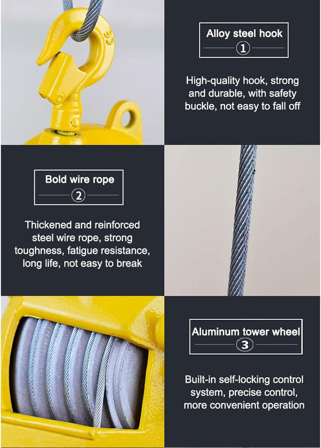 Spring Balancer Tool Balancer with Wire Rope and Hook for Workshop and Automotive Equipment(Size : 50-60kg)