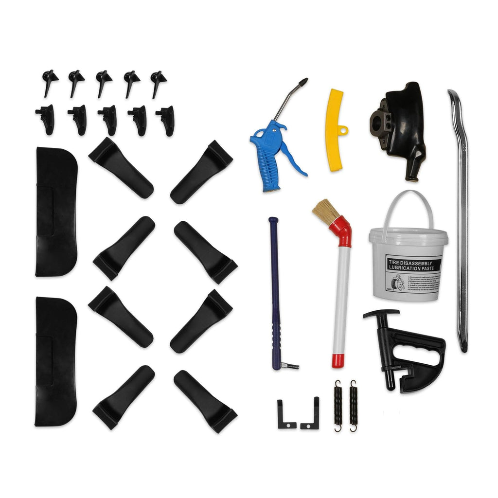 MechMaxx High Performance 28" Rim Tilt Back Tire Changer Wheel Balancer Combo, Model TC968+WB857 (200035)