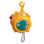 Spring Balancer, Iron Hanging Balancer,1.5m Length Tool Balancer with,Adjustable Balancer Retractor Hanging Holding,Equipment in Yellow(3-5 kg)