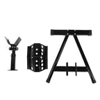 Universal Wheel Chock Stand, Durable Steel Tire Holder for Garage