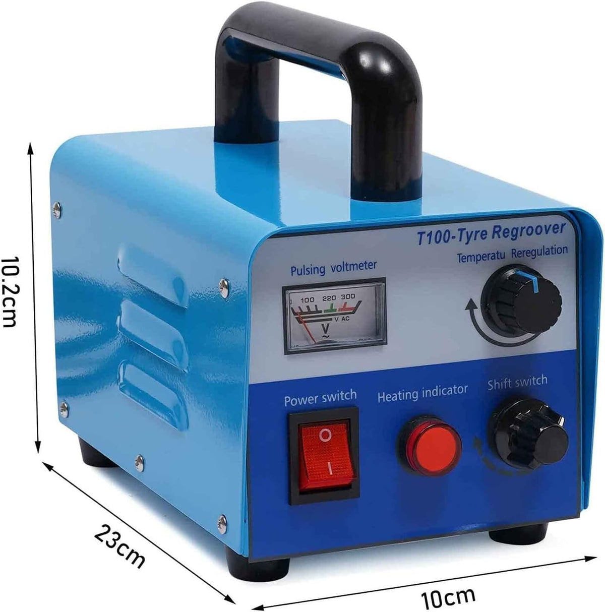 400W Tire Groover and Repair Tool with 2-10Mm Heated Blade for Truck and Off-Road Tires