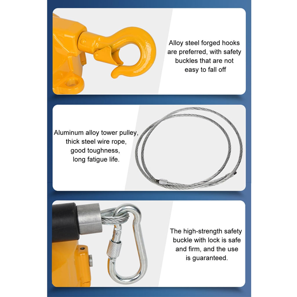 Spring Balancer Tool, Retractable Spring Balancer Tool Suspension, Strong Bearing Capacity, Multifunctional Load Balancer, for Hang, Carry and Remove Tools(1-3kg)
