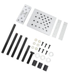 Universal Drill Press Support Plate Set – 30 Ton Capacity for Car Wheel Hub Bearing and Bushing Repair & Removal, Includes Positioning Plates and Spacer Blocks
