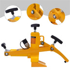 Hydraulic Tire Bead Breaker, 10000Psi Air Operated with Hose and Foot Pump, 2.3L Reservoir, Heavy Duty Kit for Truck, Tractor, Lawn Mower Maintenance
