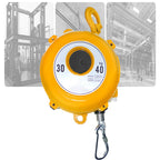 Spring Pulley Balancer, Retractable Self-Locking Spring Balancer, with 1.5 M Cable and Hook, High Strength and Load-Bearing, for Factory and Workshop.(9-15kg)