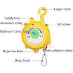 Retractable Spring Balancer 1.5m Cable with Self-Locking Hook - Heavy-Duty Workshop & Automotive Tool for 5-9kg Load, Multifunctional Auxiliary Equipment