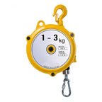 Heavy-Duty Retractable Spring Balancer with 1.5m Wire Rope & Hook - Reliable Tool Holder for Workshop & Automotive Equipment (30-40 Kg Capacity)