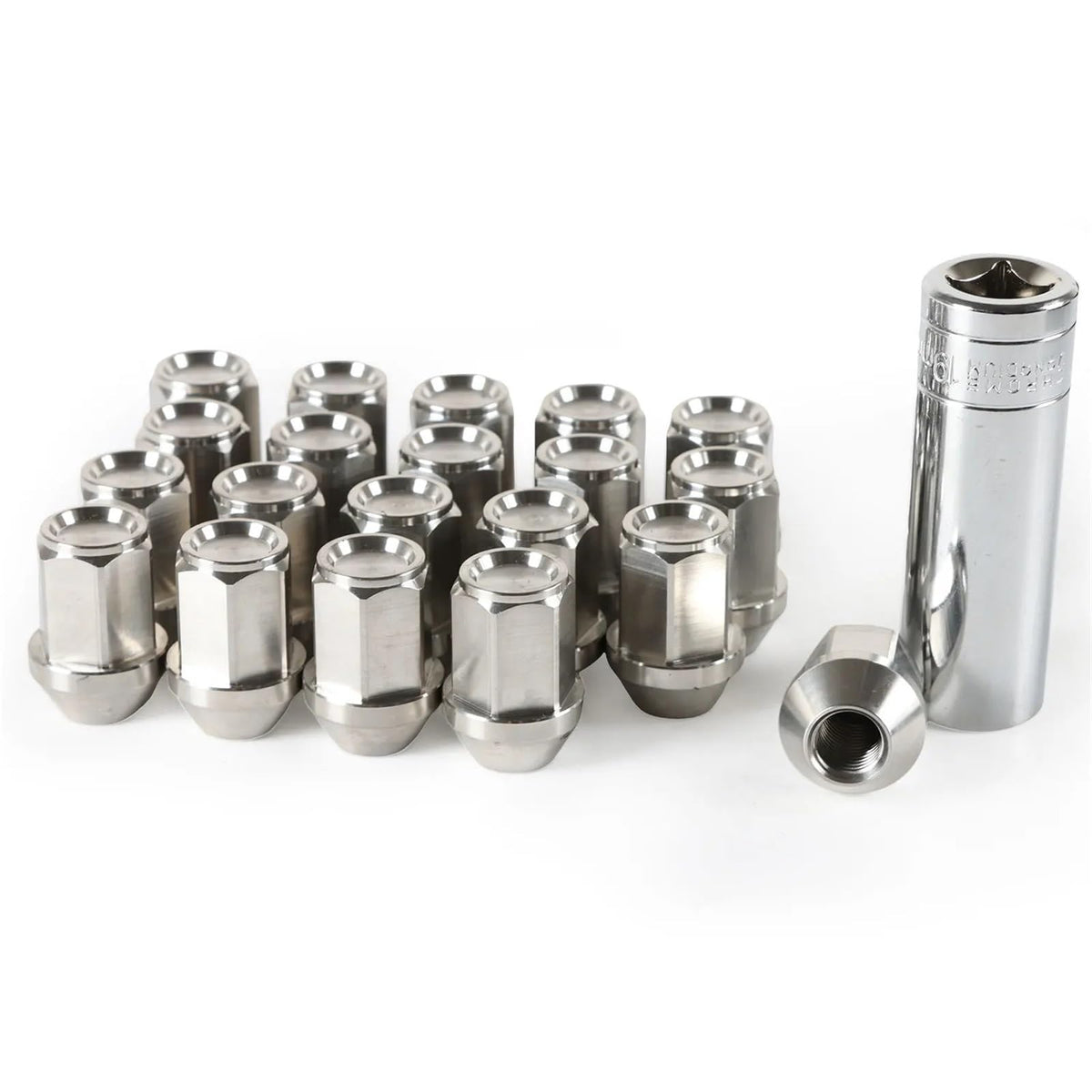20PCS Universal Lug Nuts Wheel Hex M12*1.5 19mm Length 35mm 304 Stainless Steel Car Accessories Parts