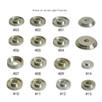 31pcs Wheel Bearing Press Kit Universal Front Wheel Drive Bearing Remover and Installer Kit
