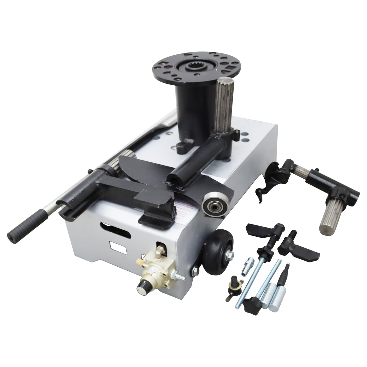Portable Truck Tire Changer Machine Pneumatic Semi-Truck Tire Changer Air-Powered Wheel Changing Equipment for Tractor & Trailer Wheels Compatible R16 R22.5 Rims