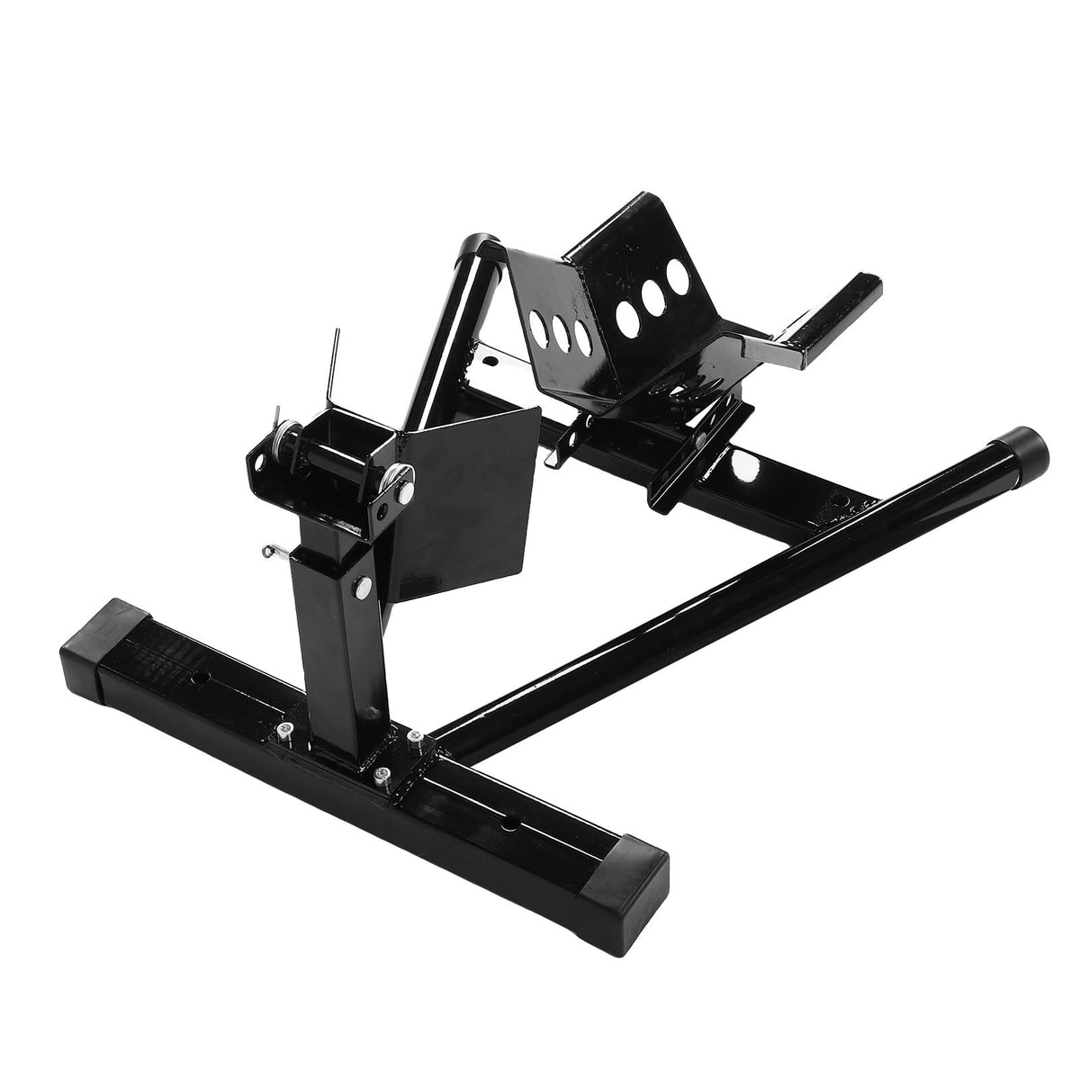 Universal Motorcycle Wheel Chock with Stable Support