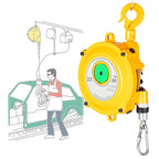 Spring Balancer Retractable Tool, Multi-Function Spring Balancer, Adjustable Tension, Spring Balancer with Self-Locking Function, for Hang, Carry and Remove Tools,22-30kg