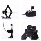 12V 2T Car Jack Electric Lifting Portable Machinisms Lift Wheel Disassembly Aids Auto Repair Tools Fast Safe Lifting