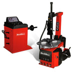 MechMaxx High Performance 28" Rim Tilt Back Tire Changer Wheel Balancer Combo, Model TC968+WB855 (200033)