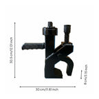 Tire Removal Machine Manual Tire Bead Breaker Tool Portable Tire Changer Hand Operated Bead Separator Steel Construction with Controlled Grip Handle, Black